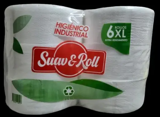 Papel higenico industrial 6x300